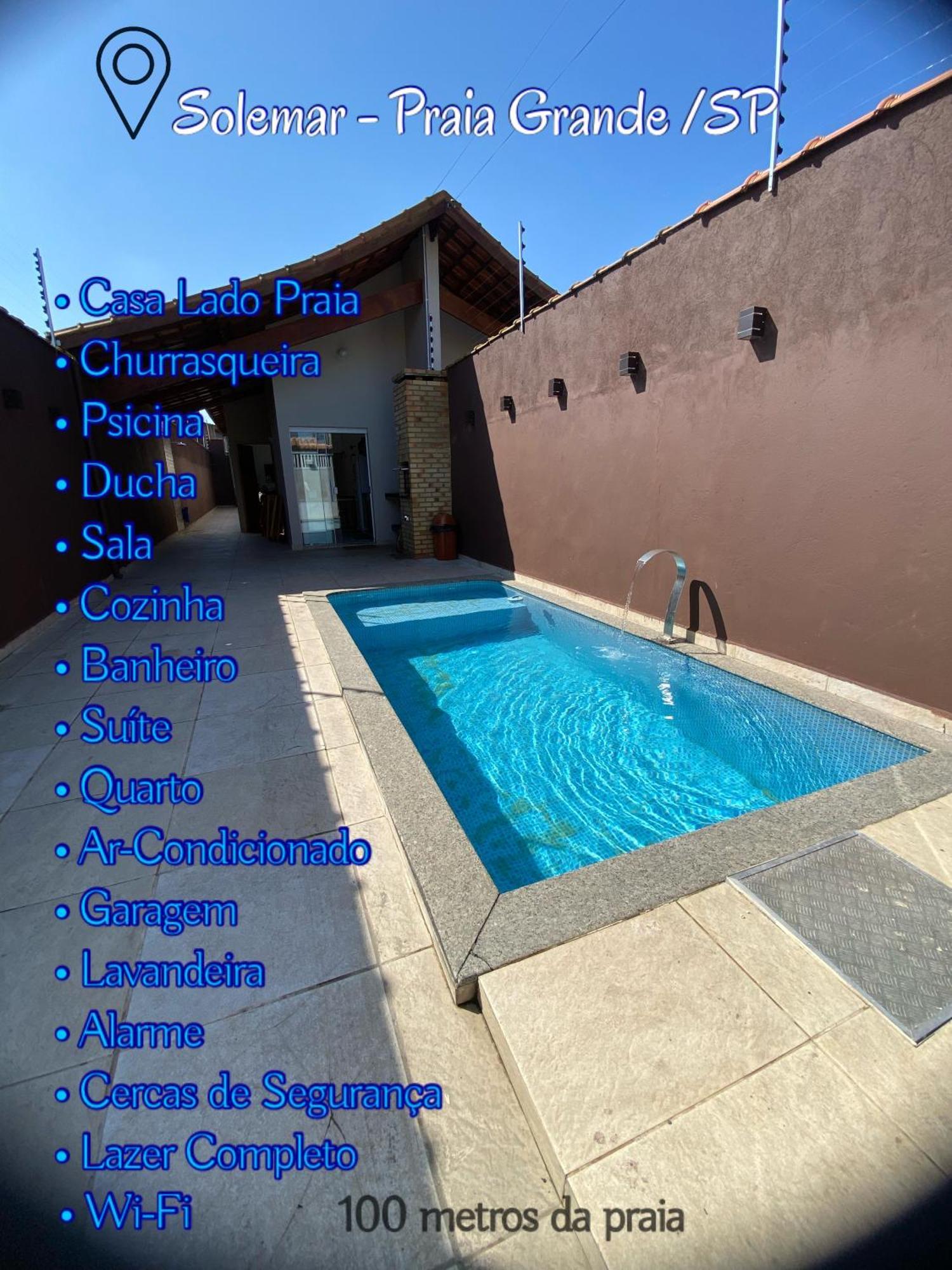 Casa De Praia Solemar Pg 2 Quarteirao Do Mar Praia Grande (Santos) Exterior foto